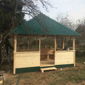 Готовая беседка