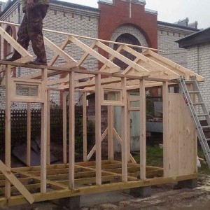 Каркас бани