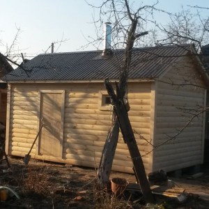 Внешний вид бани